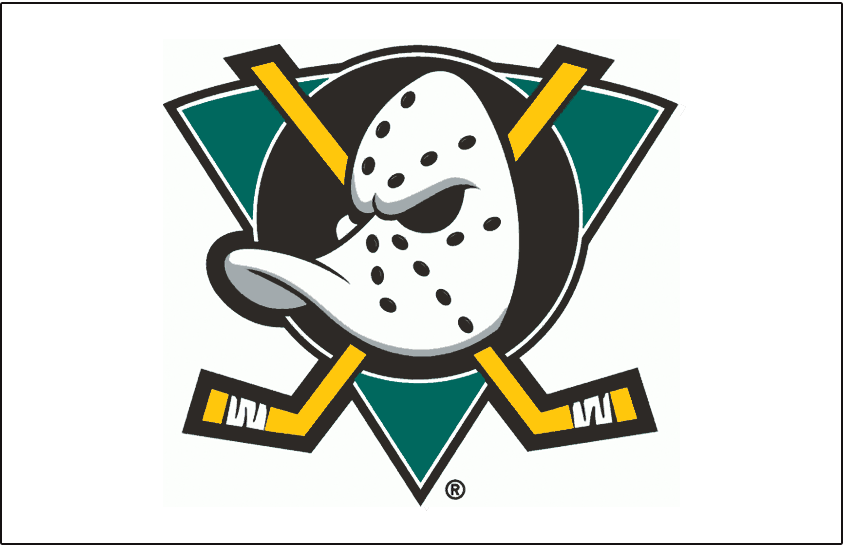 Mighty Ducks of Anaheim 1993-2006 Jersey Logo fabric transfer